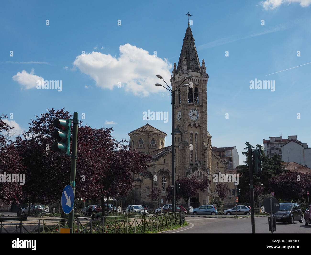 TURIN, ITALY - CIRCA MAY 2019: Santa Rita da Cascia (Saint Rita of Cascia)  church Stock Photo - Alamy