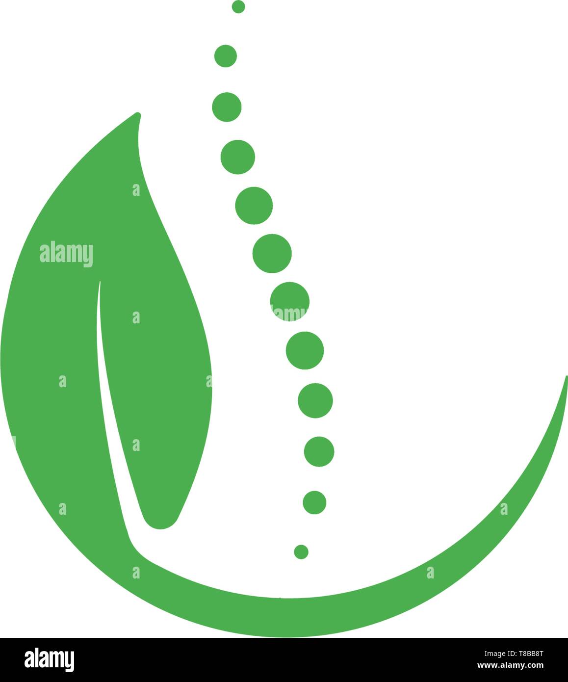 health care nature logo design vector illustration icon element Stock ...