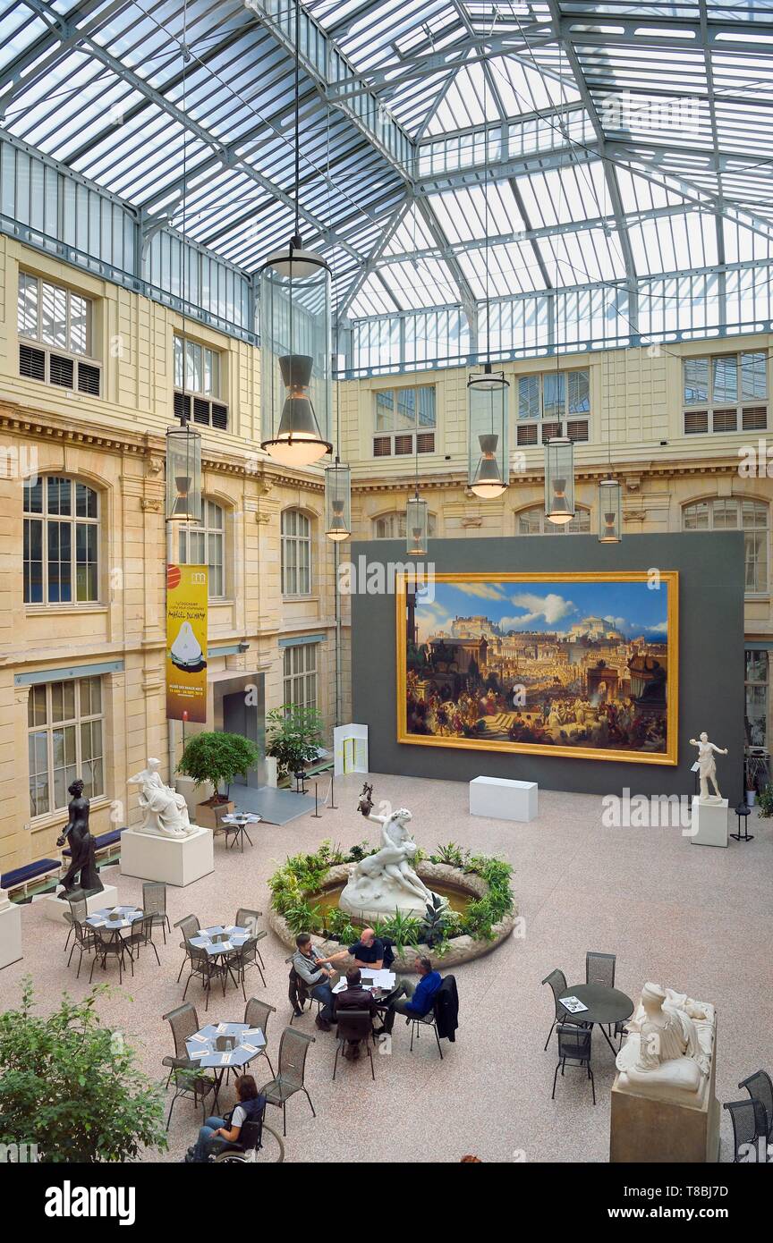 France, Seine Maritime, Rouen, Fine Arts museum, the main hall Stock Photo