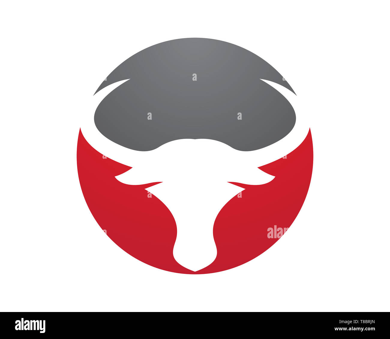 Bull Logo Template vector icon illustration Stock Photo