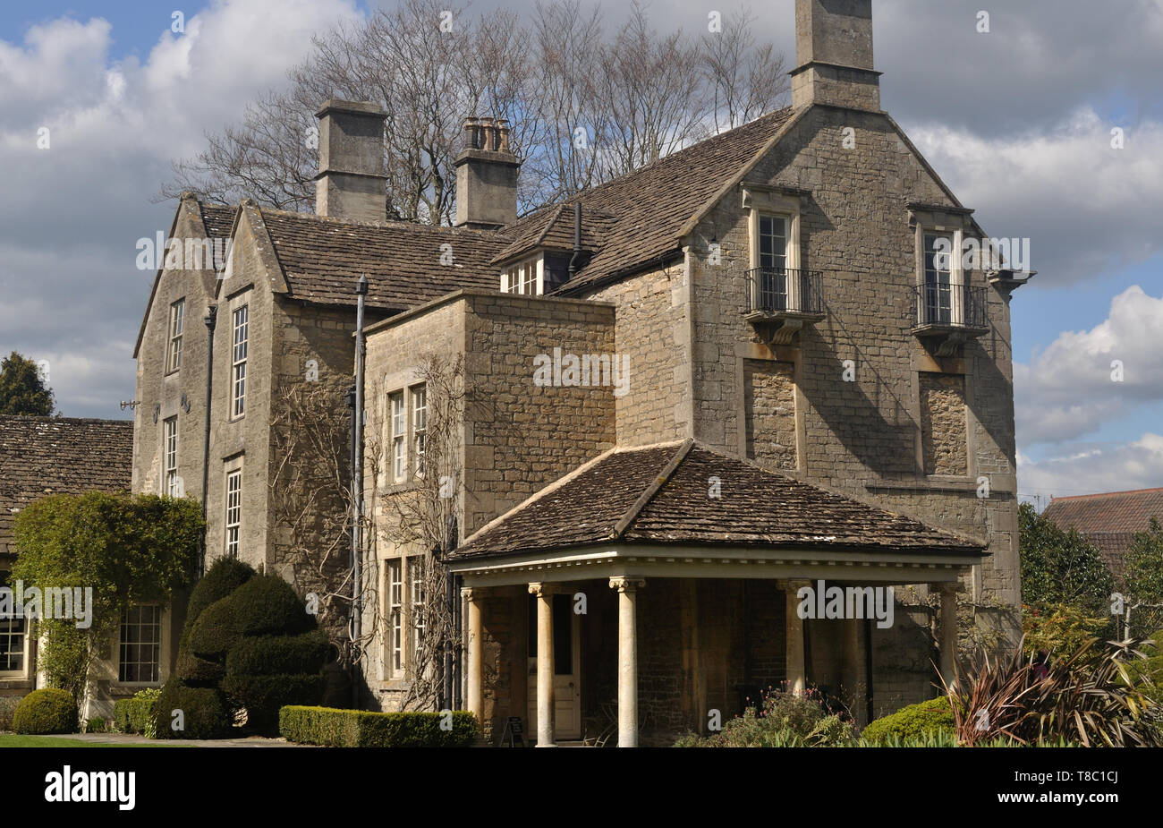 The house at The Courts Garden, Holt, near Bradford-on-Avon, Wiltshire Stock Photo
