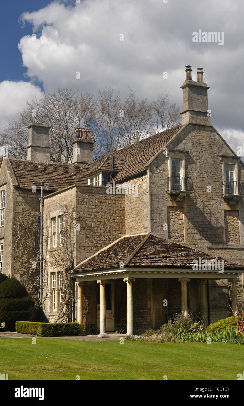 The house at The Courts Garden, Holt, near Bradford-on-Avon, Wiltshire Stock Photo