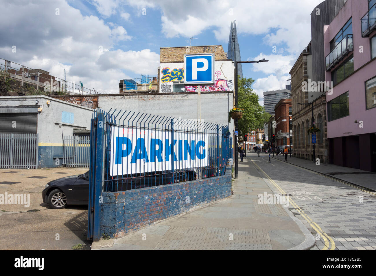 Car Parking on Union Street, London, SE1, UK Stock Photo - Alamy