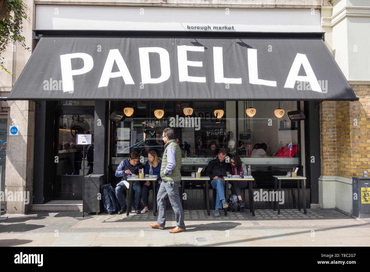 Tim Siadatan's and Jordan Freida's Padella Italian restaurant, Southwark Street, London SE1, UK Stock Photo