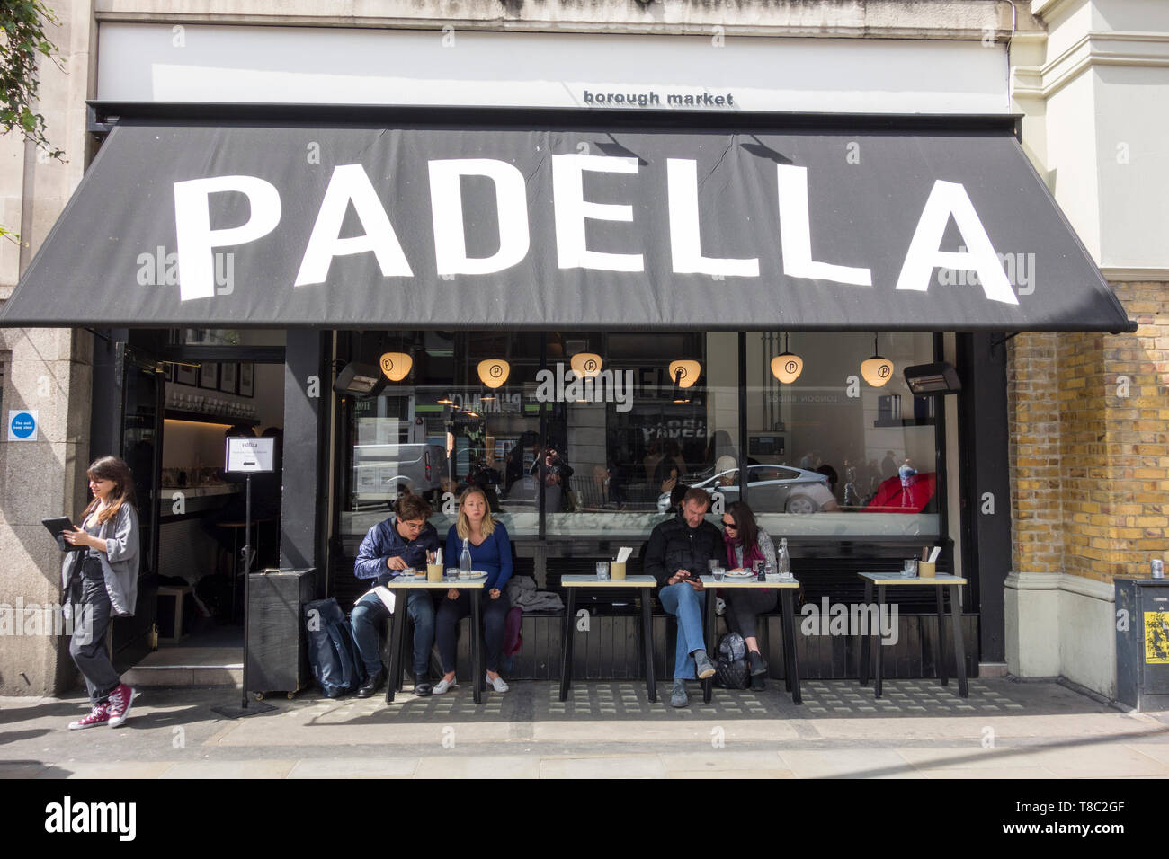 Tim Siadatan's and Jordan Freida's Padella Italian restaurant, Southwark Street, London SE1, England, U.K. Stock Photo
