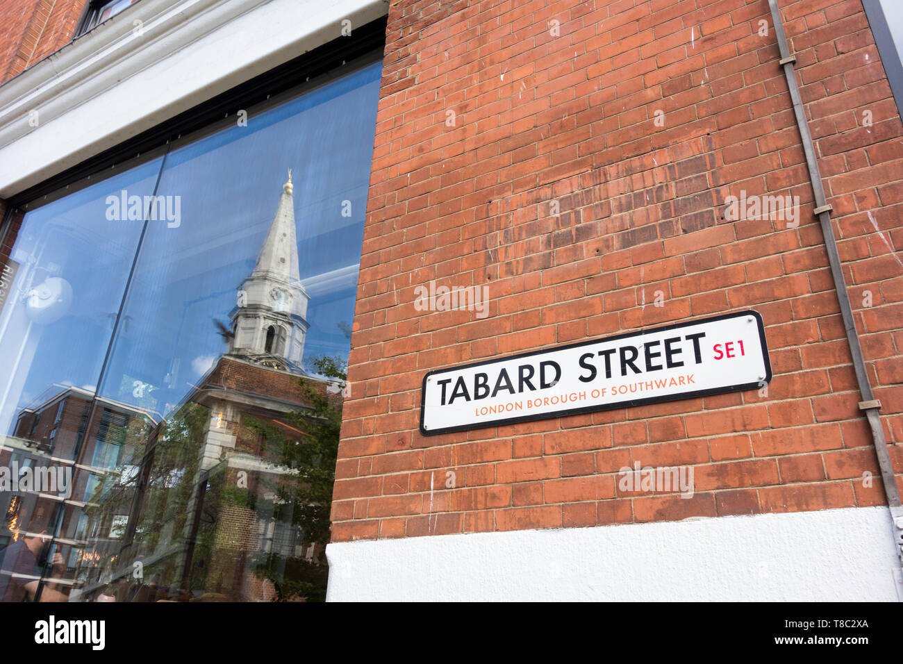 St George the Martyr church, Borough High St, London, SE1, UK Stock Photo