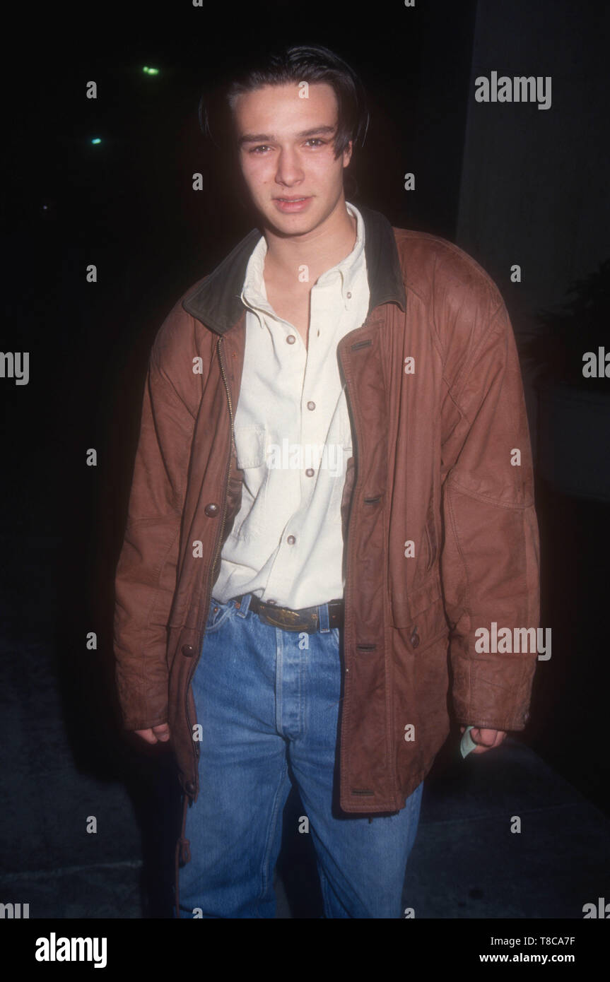West Hollywood, California, USA 14th April 1994 Actor Justin Whalin