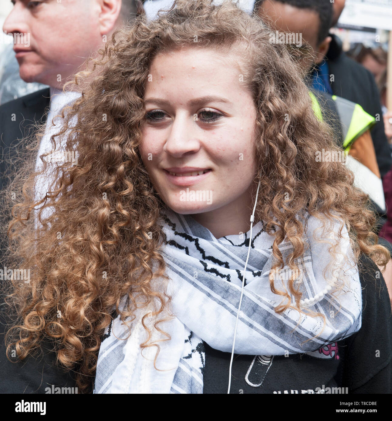 National Demonstration for Palestine Stock Photo