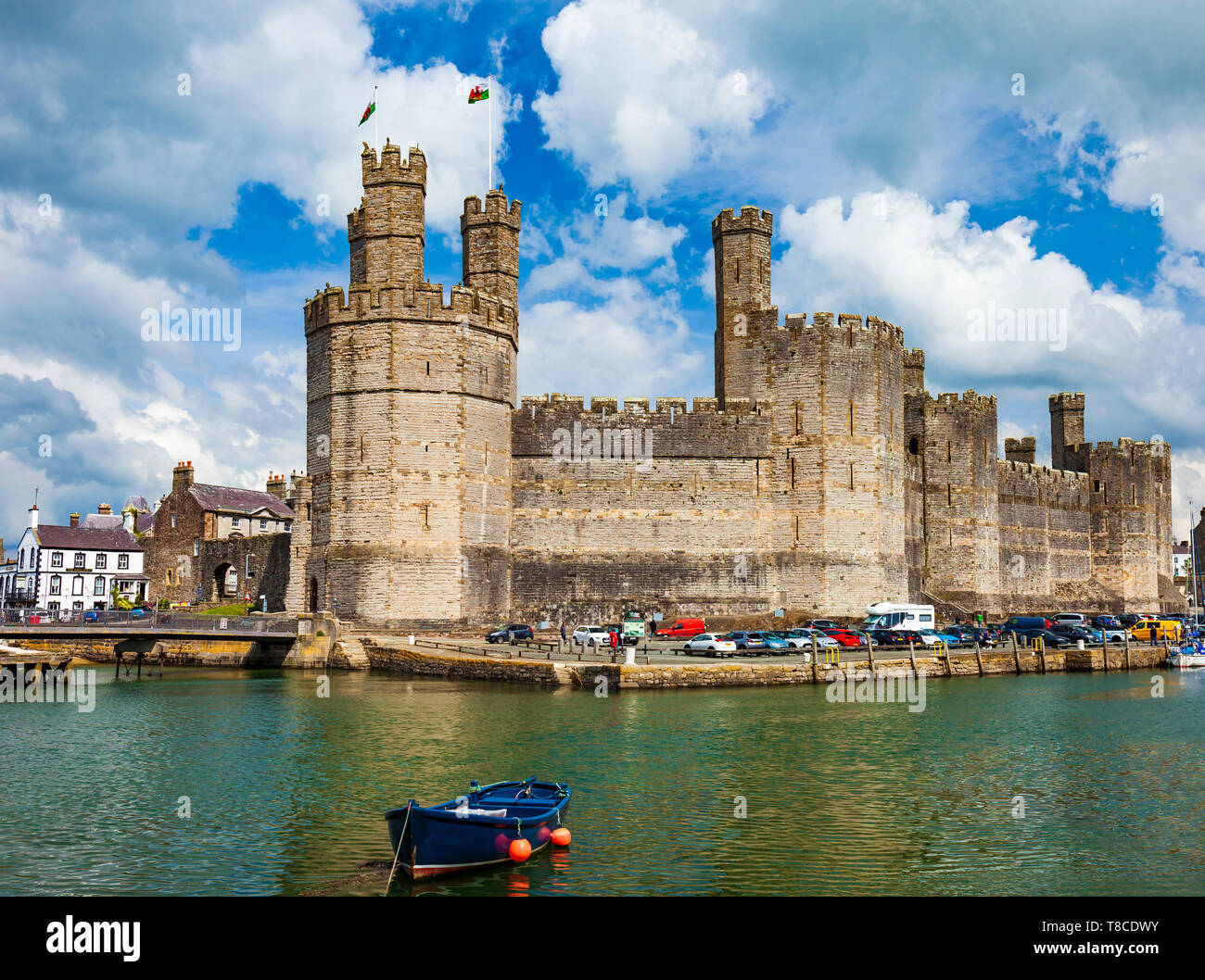 Caernarfon castle hires stock photography and images Alamy