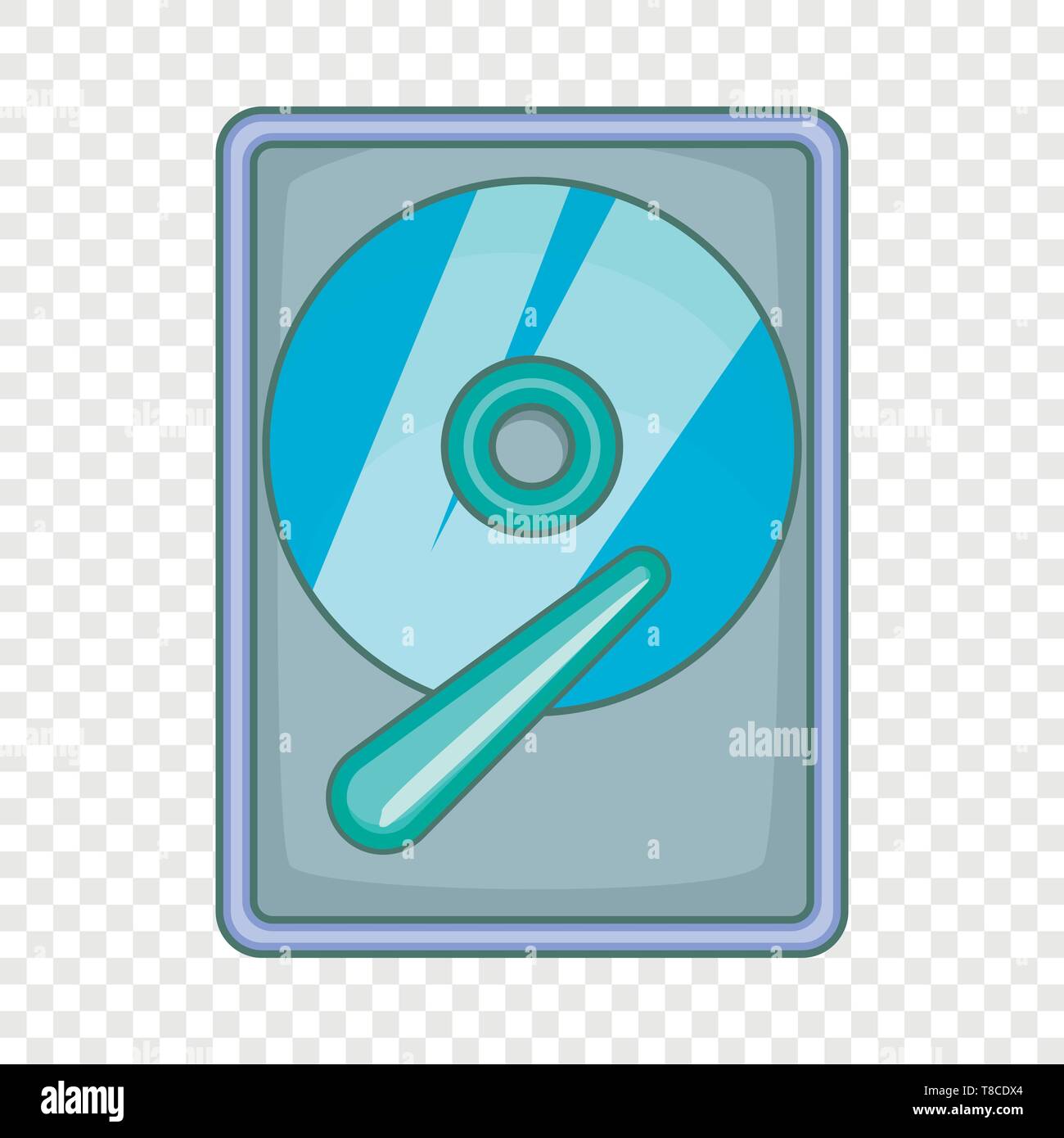 Hard drive disk icon, cartoon style Stock Vector Image & Art - Alamy
