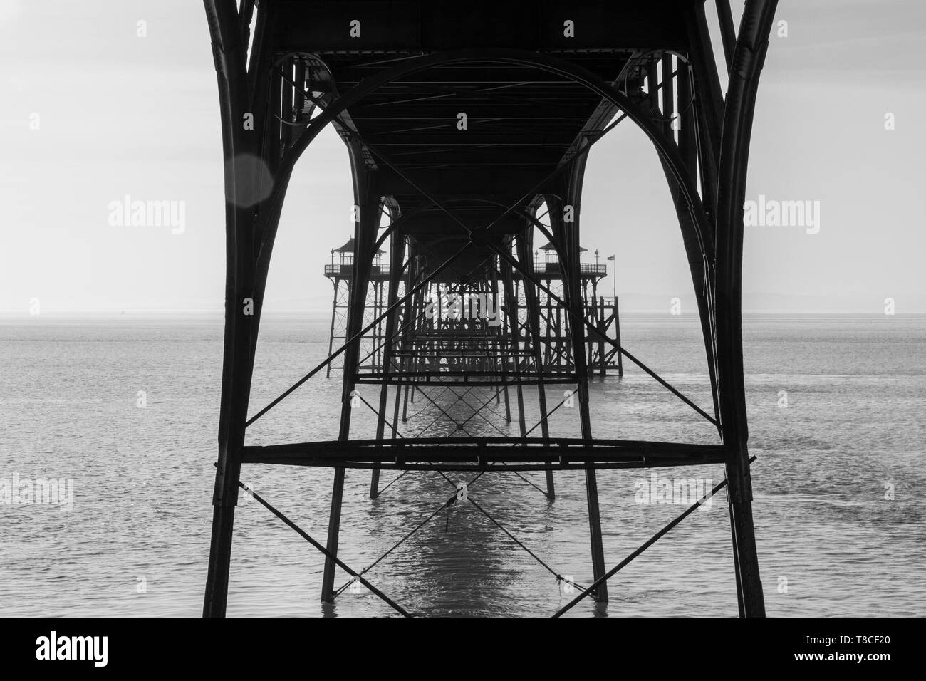 Clevedon Pier Stock Photo