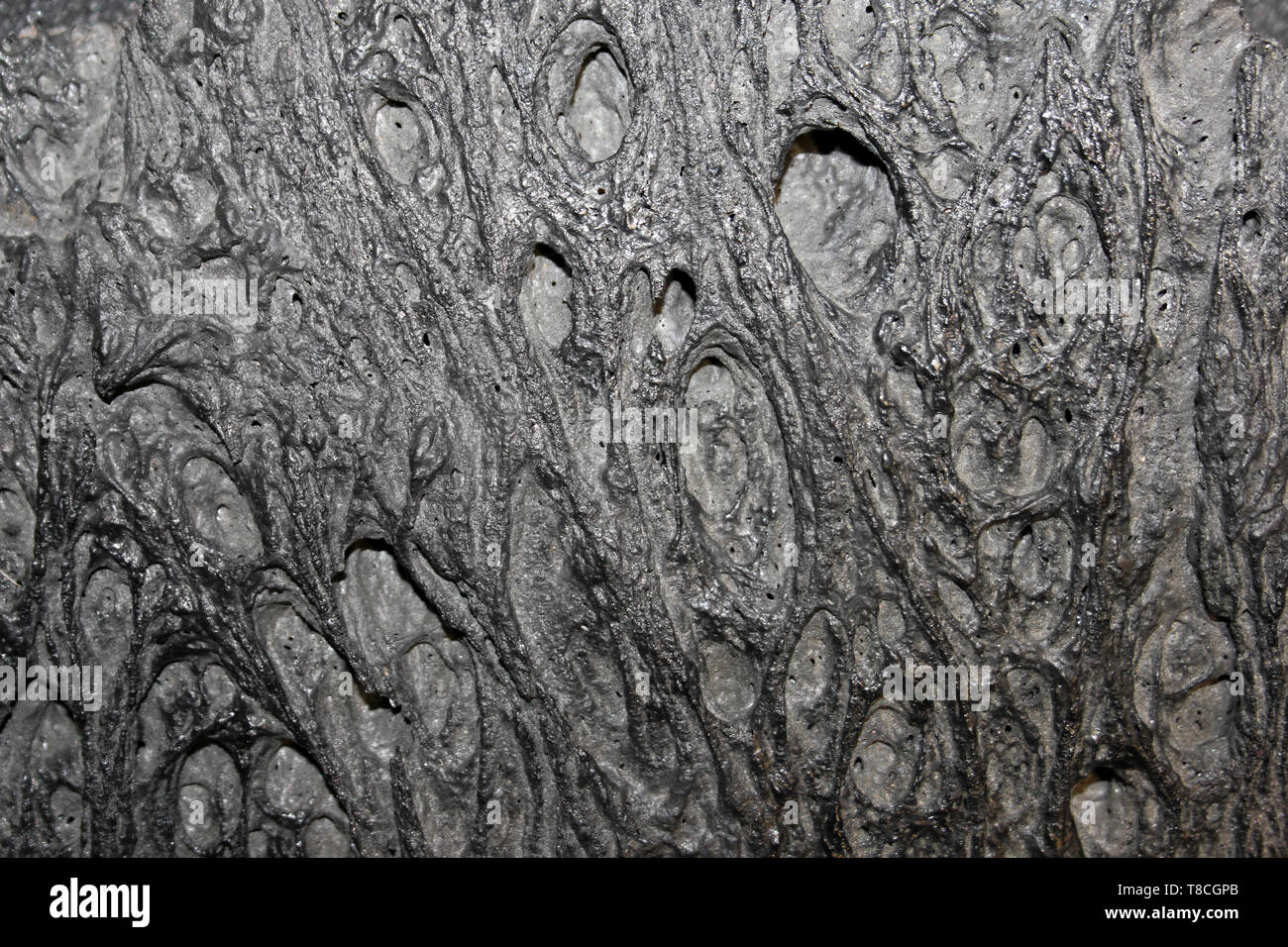 Lava Texture Stock Photo