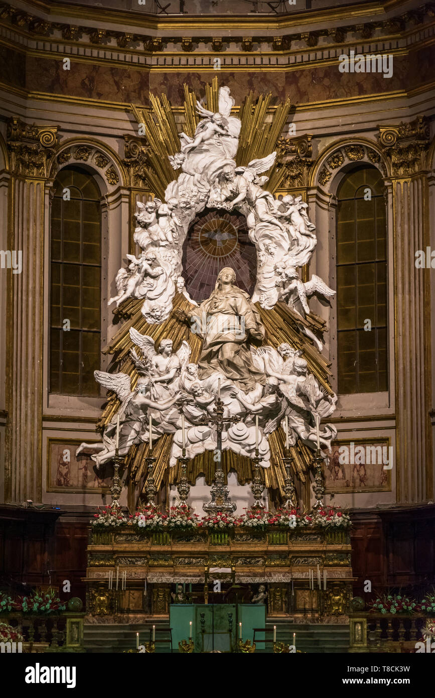 Duomo, Naples, Italy Stock Photo
