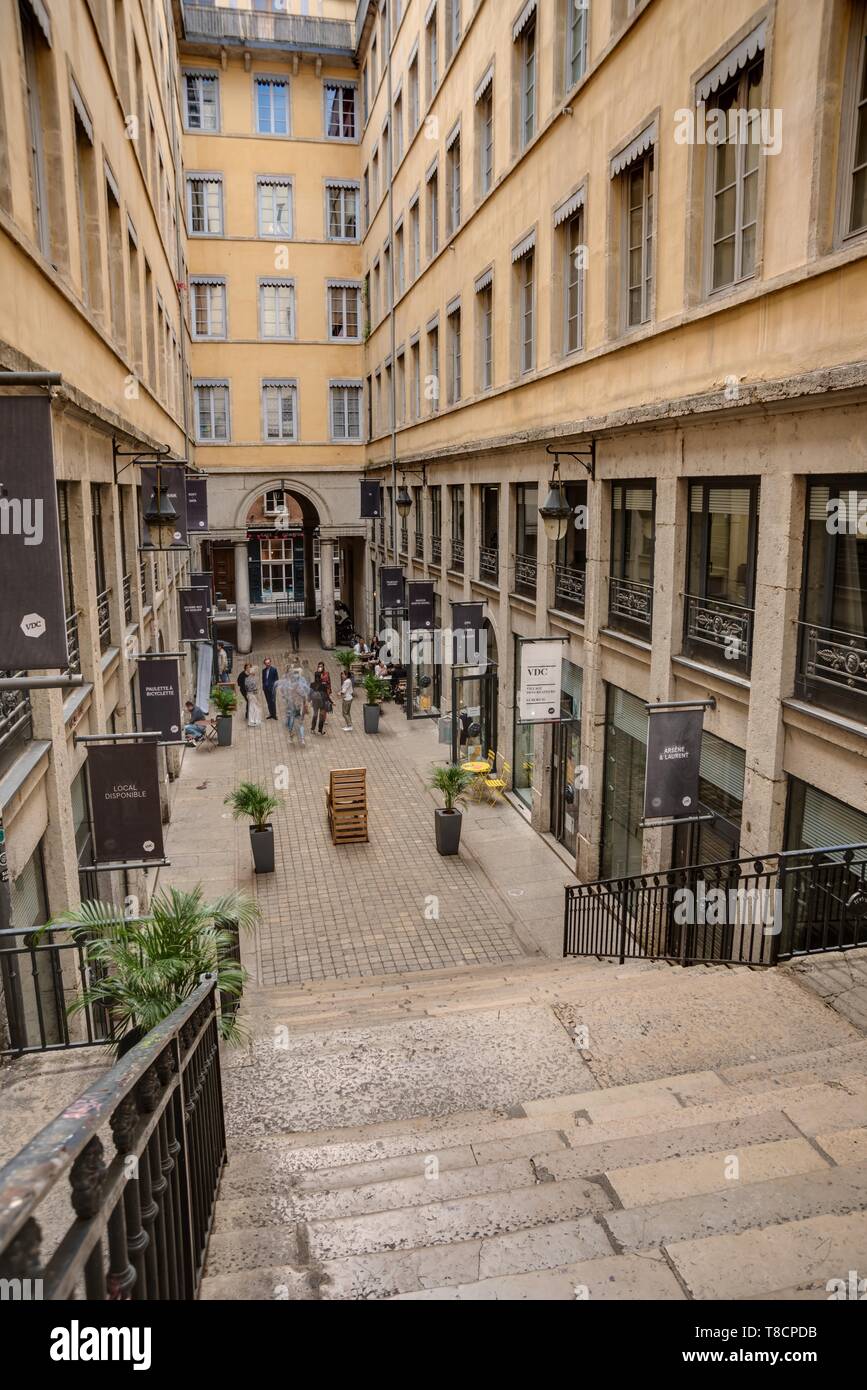 Das 1. Arrondissement liegt am Hang des CroixRousse und auf der