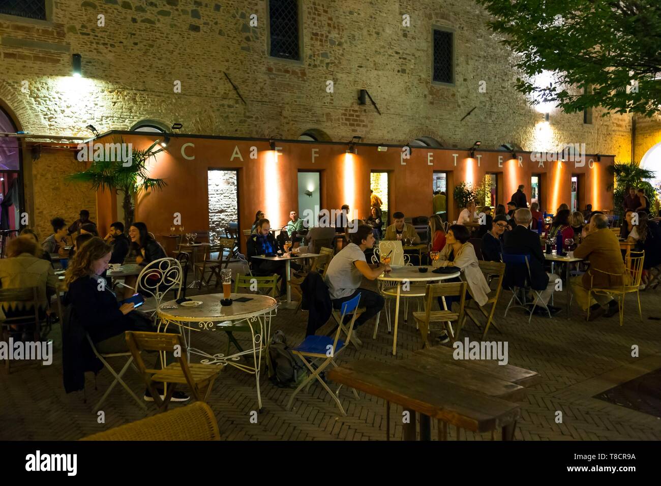Italy, Tuscany, Florence, historic centre listed as World Heritage by UNESCO, Le Murate bar Stock Photo