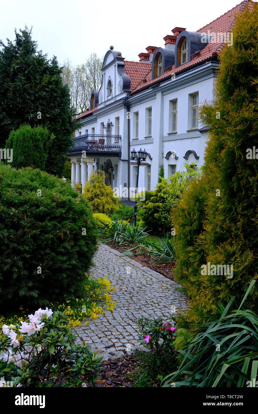 Hotel Palac Czarny Las Silesia Poland Stock Photo - Alamy