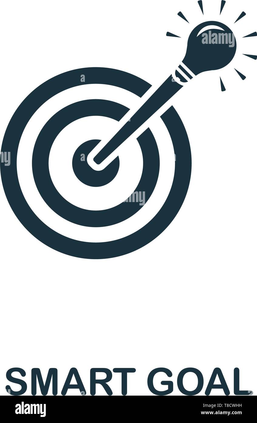 Smart Goal icon. Creative element design from business strategy icons