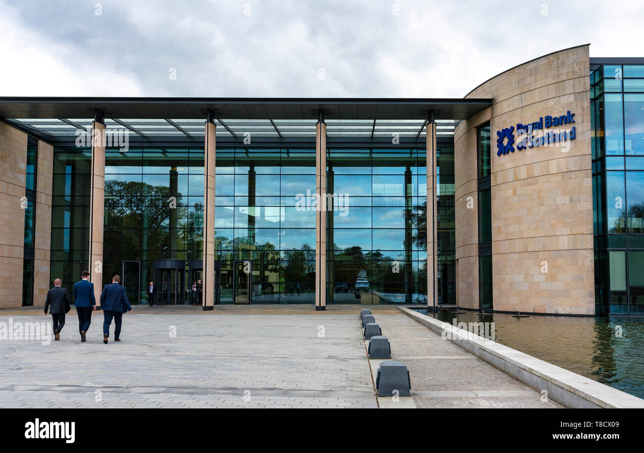 Royal Bank of Scotland  (RBS) headquarters at Gogar in Edinburgh, Scotland, UK Stock Photo