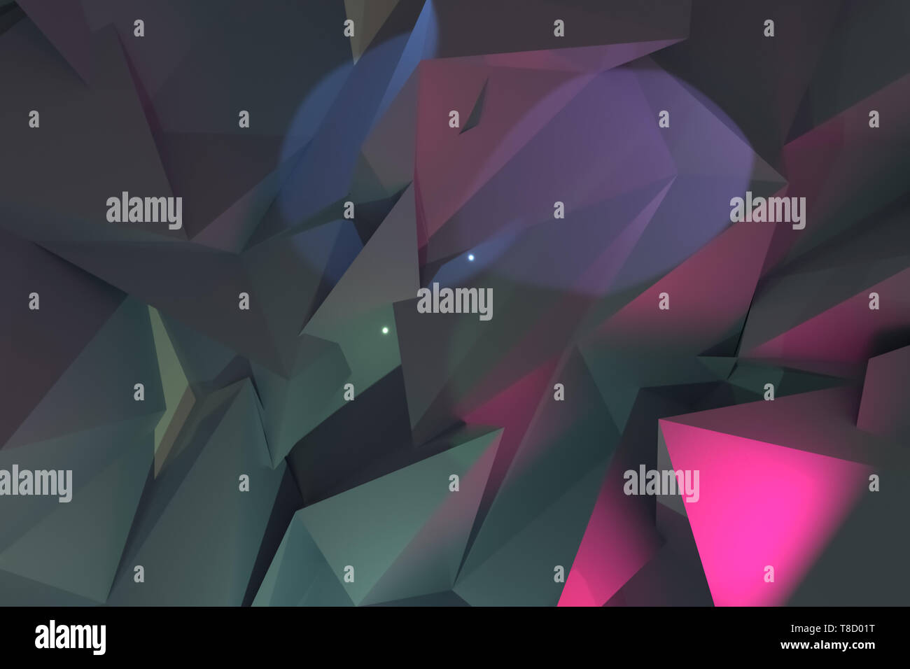 CGI, backdrop, random geometric. For illustrations design, texture or ...