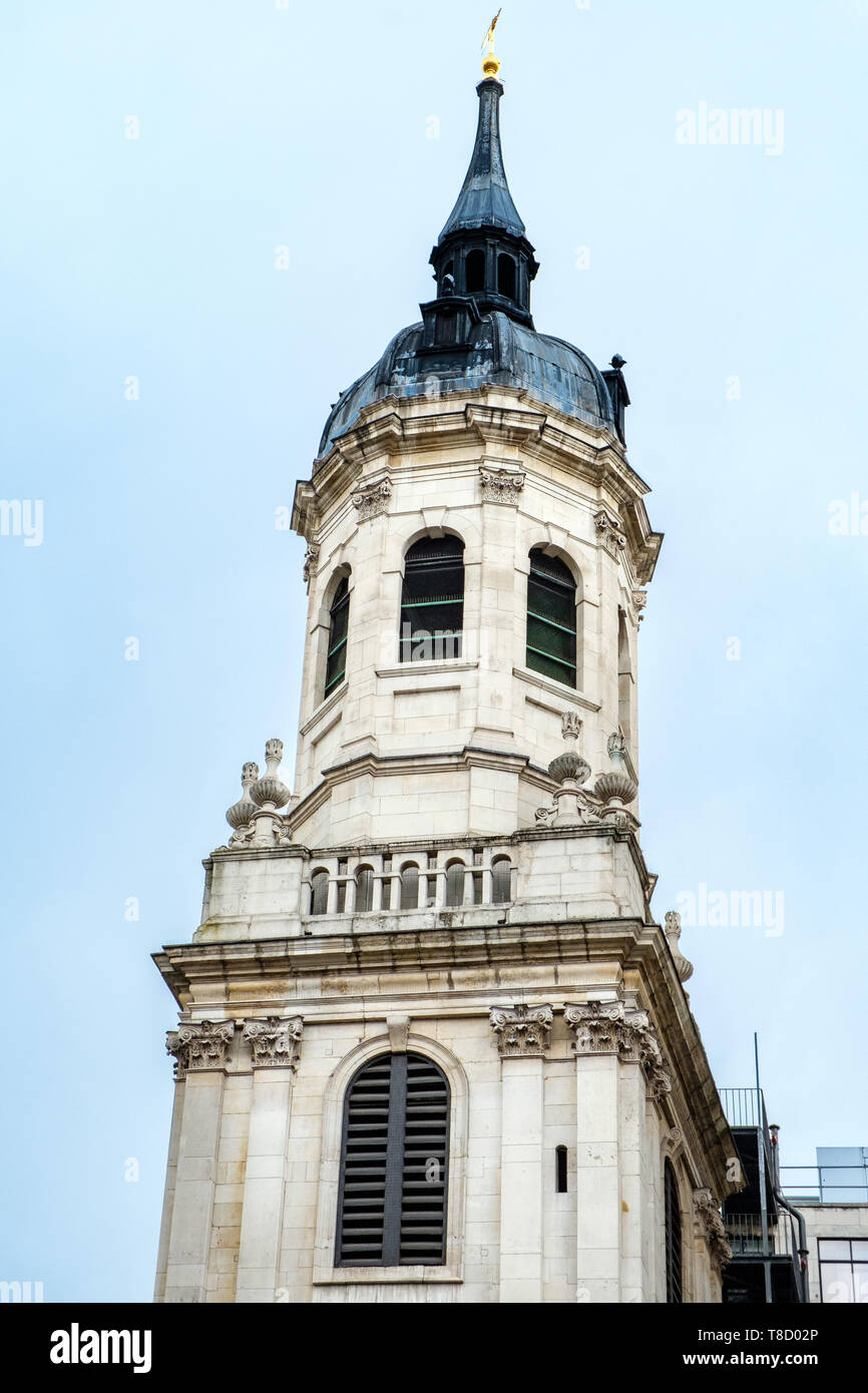 Parish and Pilgrimage Church of St Magnus the Martyr, Lower Thames Street, London Stock Photo