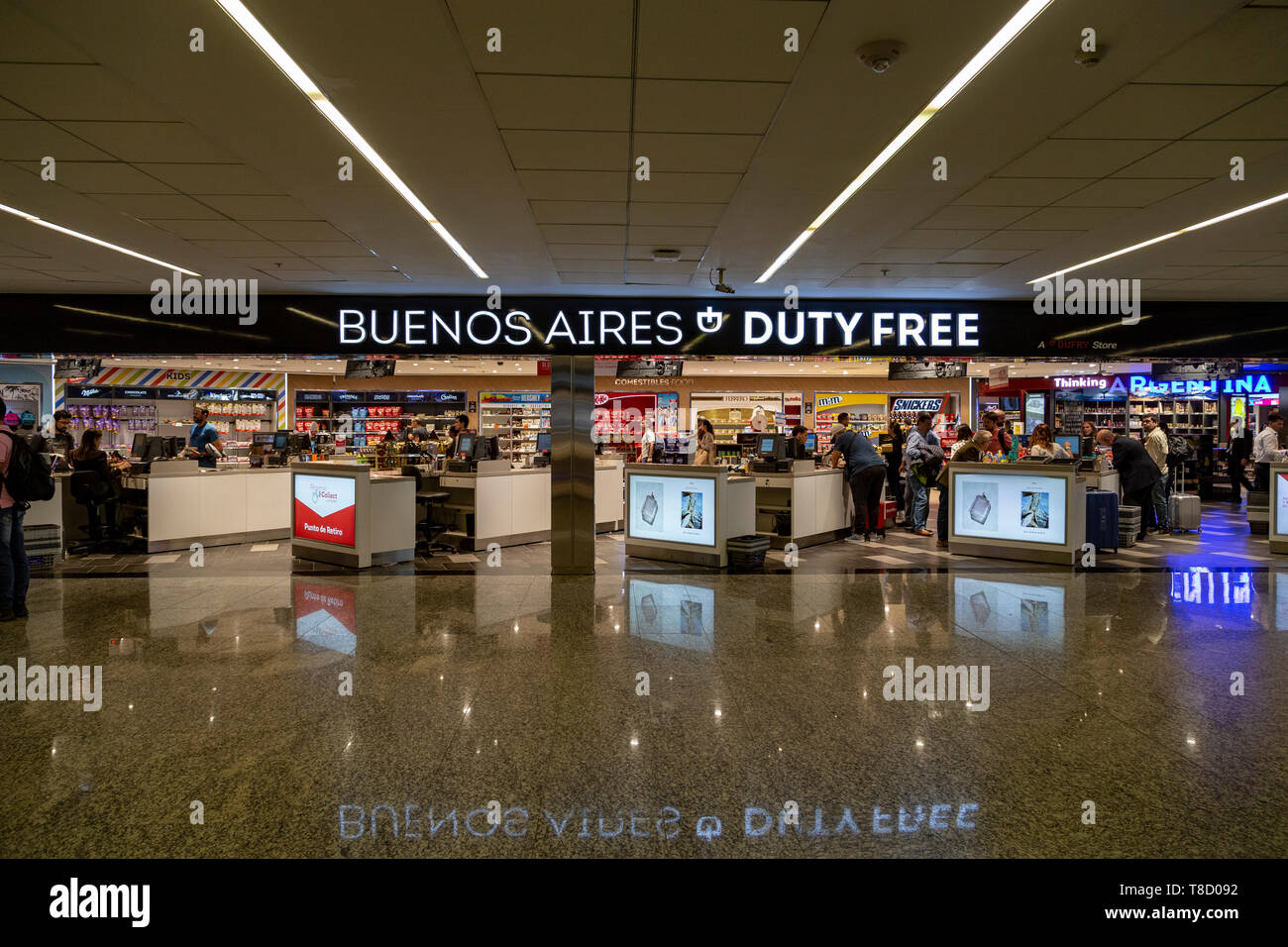 Duty free shops at Ministro Pistarini International Airport, Ezeiza