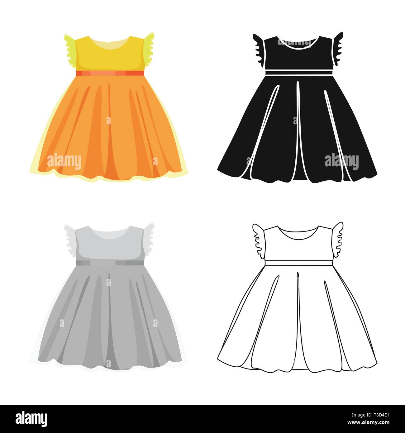 cotton frock gown