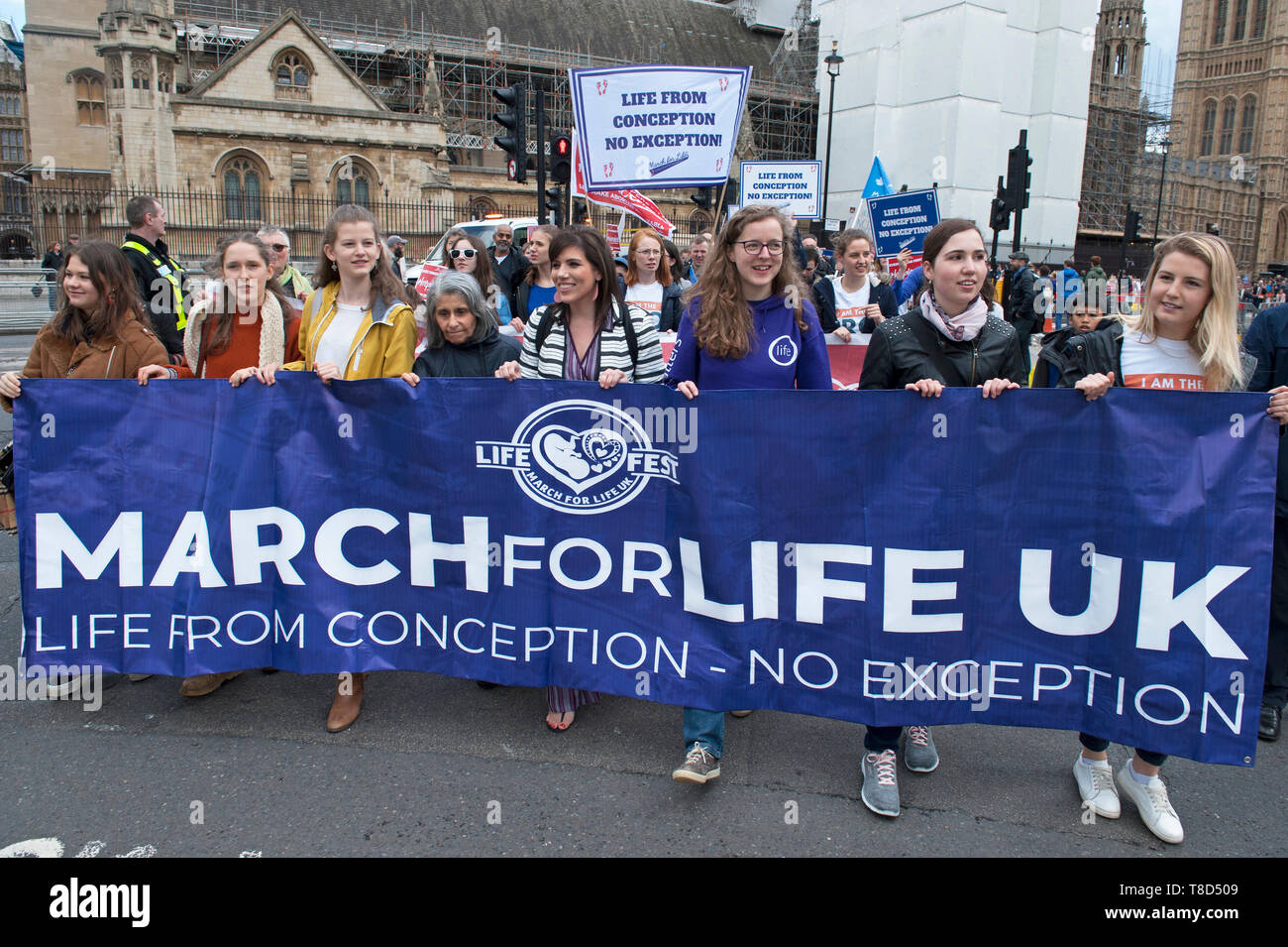 March for Life UK Stock Photo Alamy