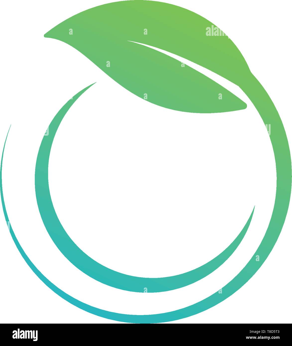 nature leaf logo design vector illustration icon element - vector Stock ...