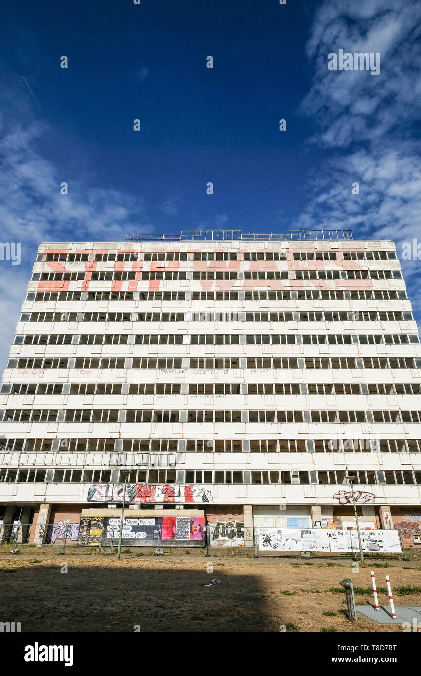 Haus der Statistik in Berlin-Mitte, built in 1970, was the former ...