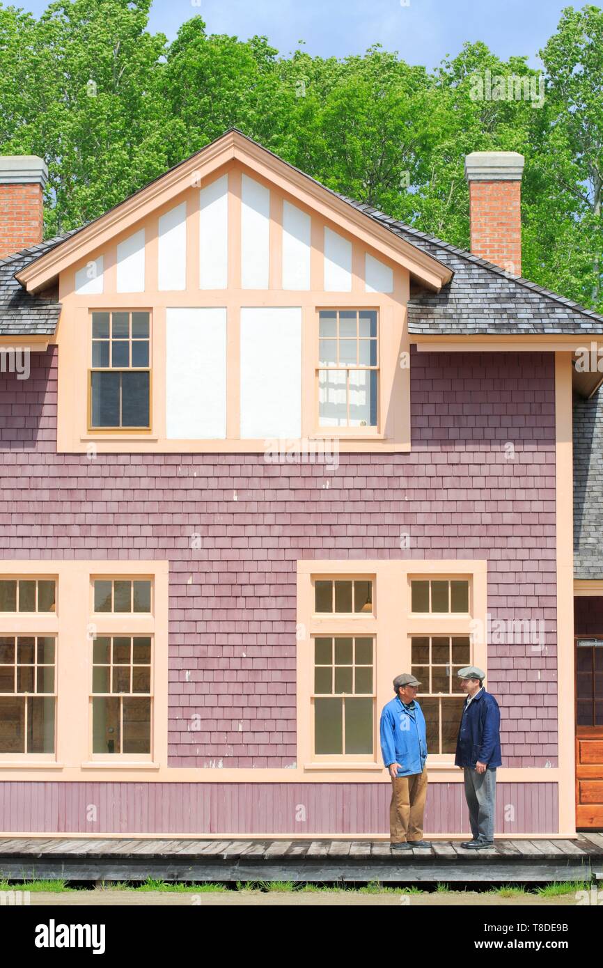 Historical acadian village new brunswick hires stock photography and images Alamy