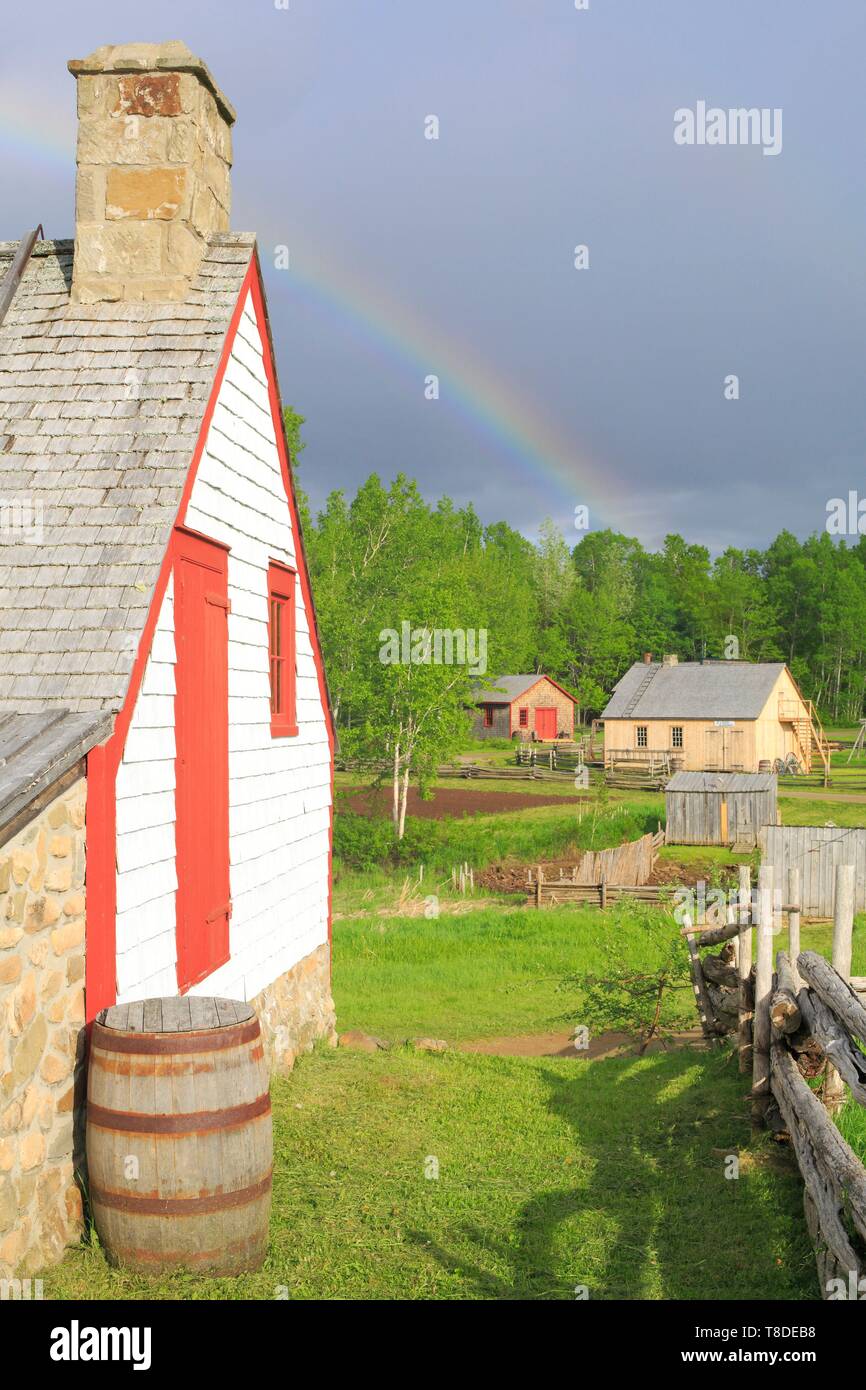 Canada, New Brunswick, Acadie, Gloucester County, Caraquet, Bertrand, Acadian Historical Village