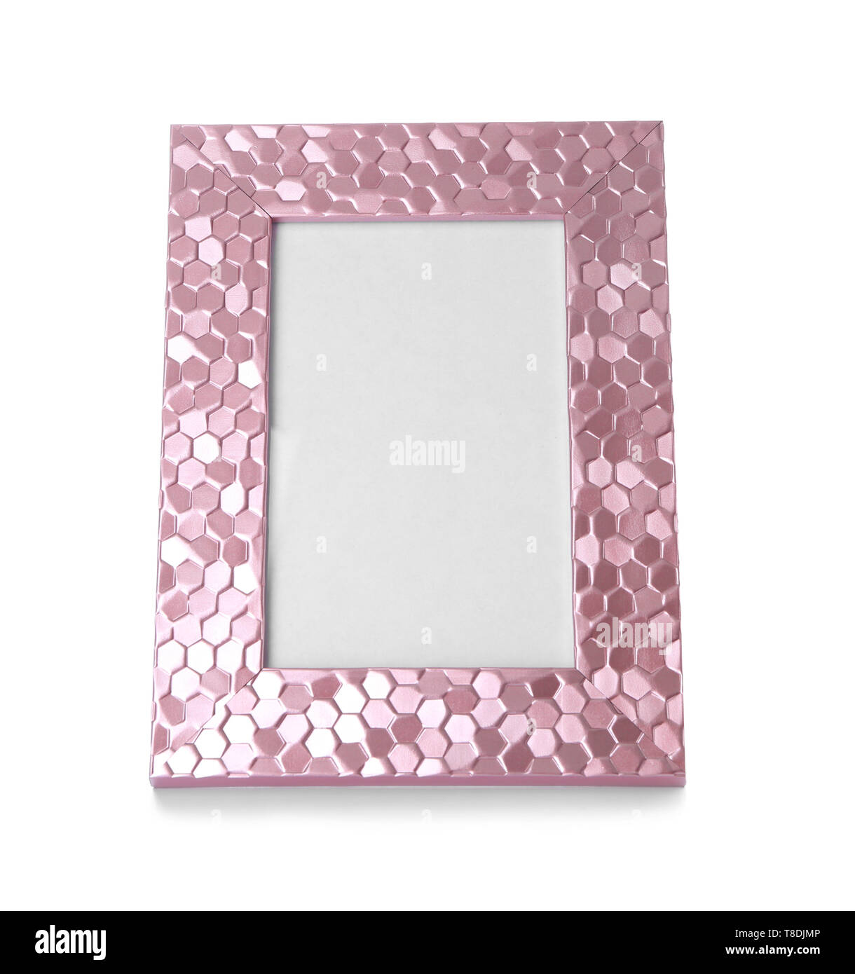 Blank frame on white background Stock Photo - Alamy