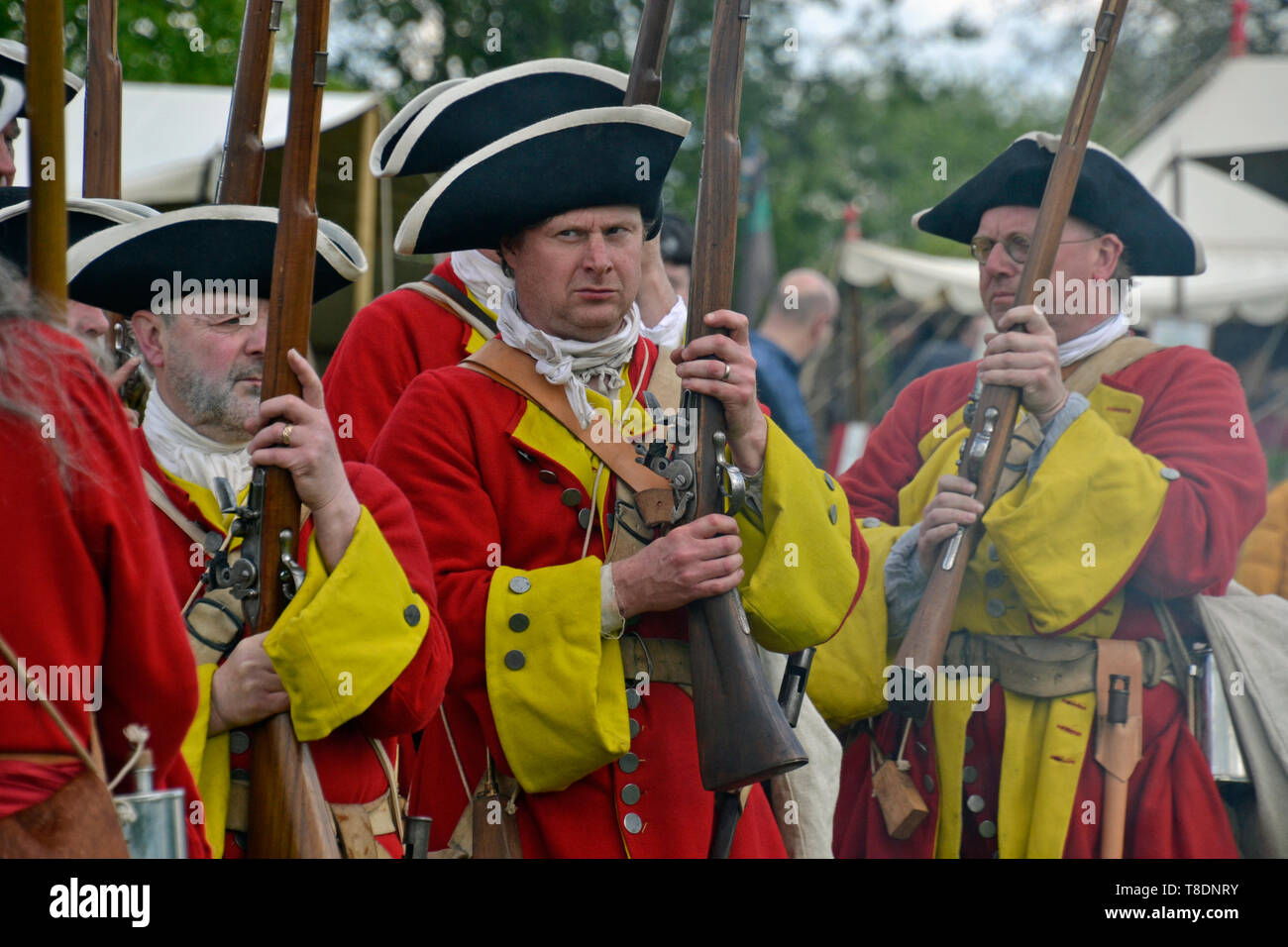 The Queens Regiment 1714 at the Milton Keynes Museum History Festival ...