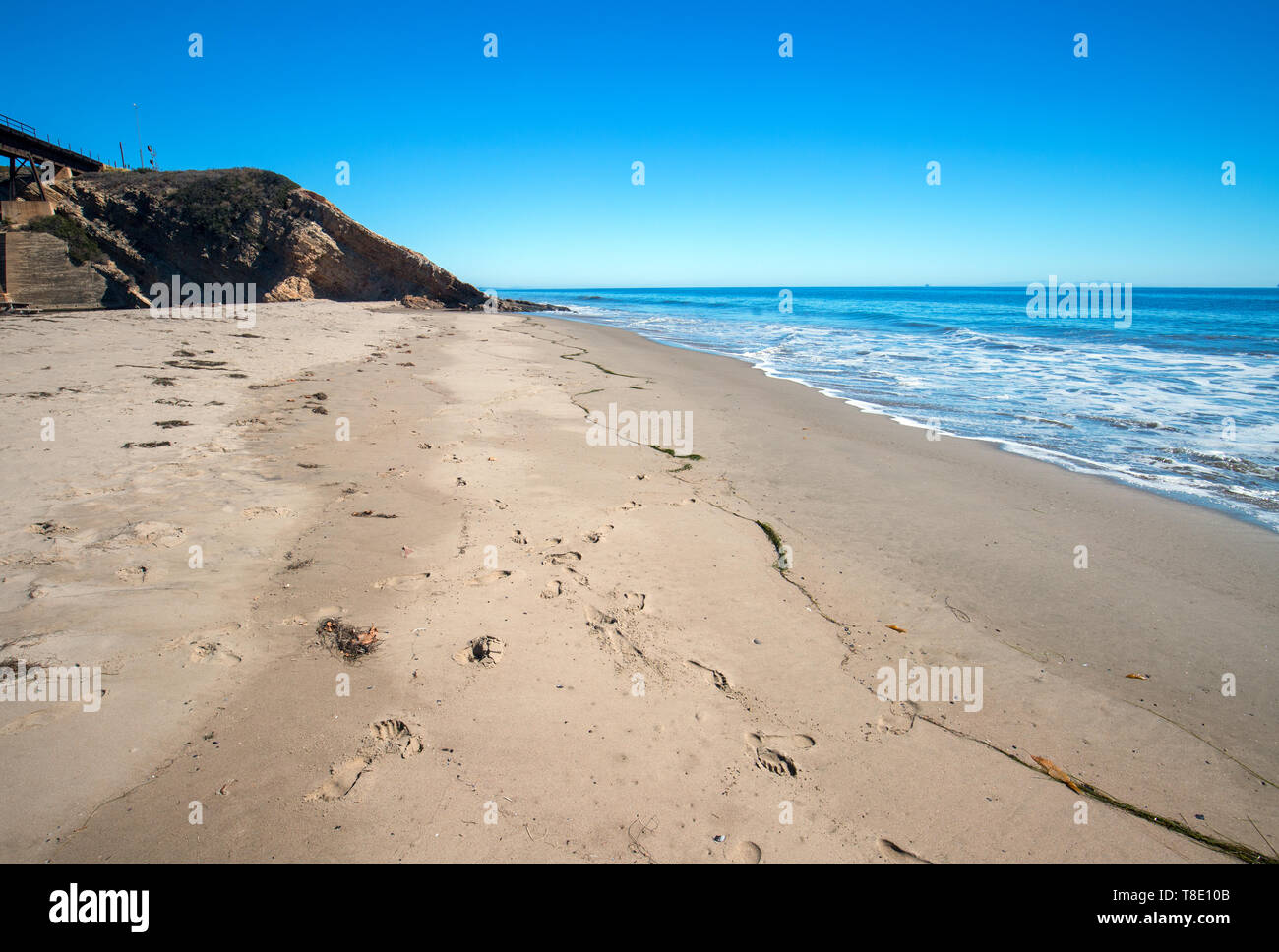 Gaviota Beach on the central coast of California United States Stock Photo Alamy