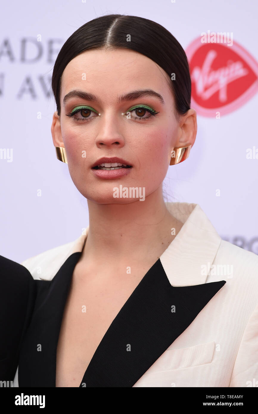 LONDON, UK. May 12, 2019 Emma Mackey arriving for the BAFTA TV Awards