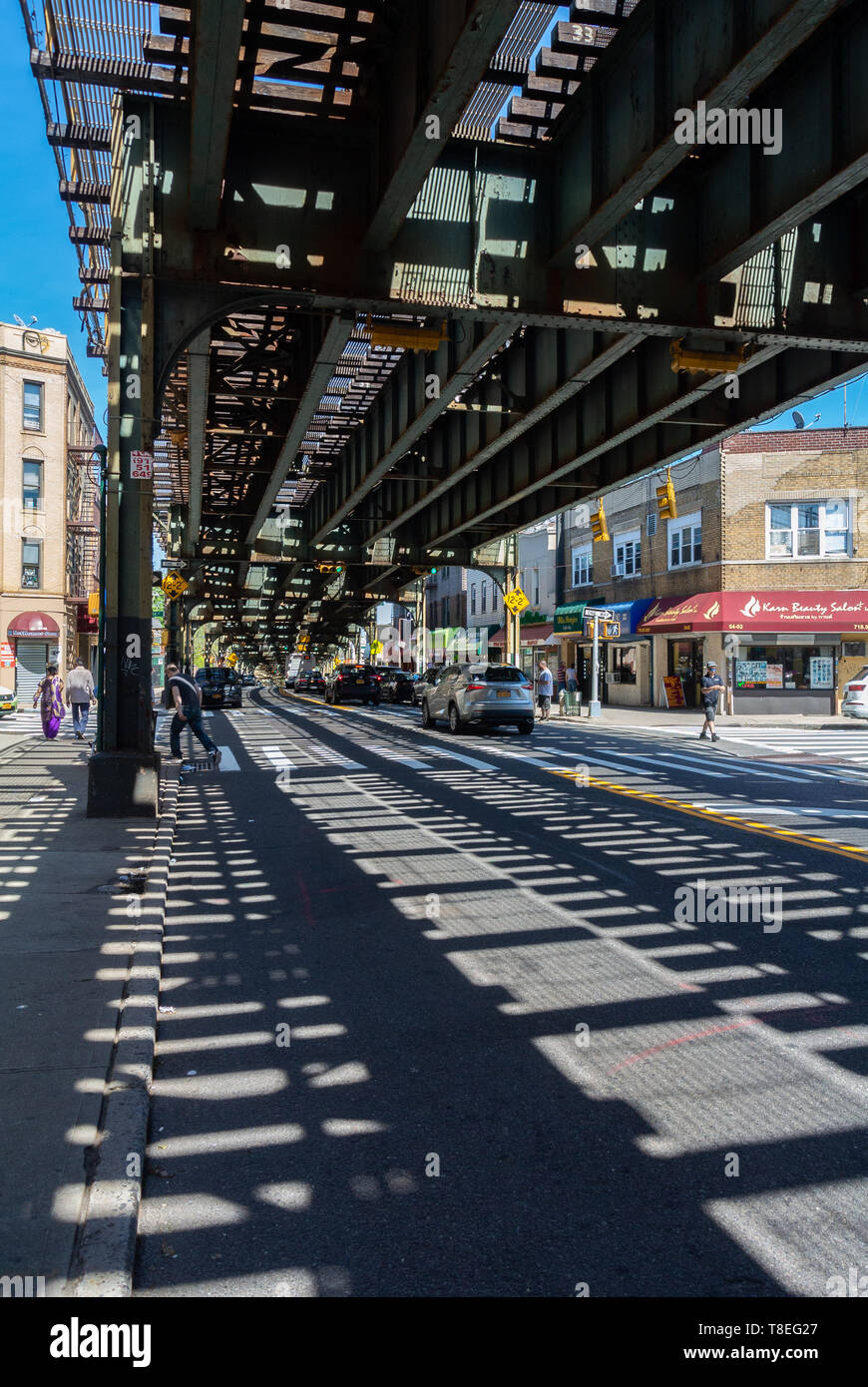 52 street lincoln avenue station hires stock photography and images