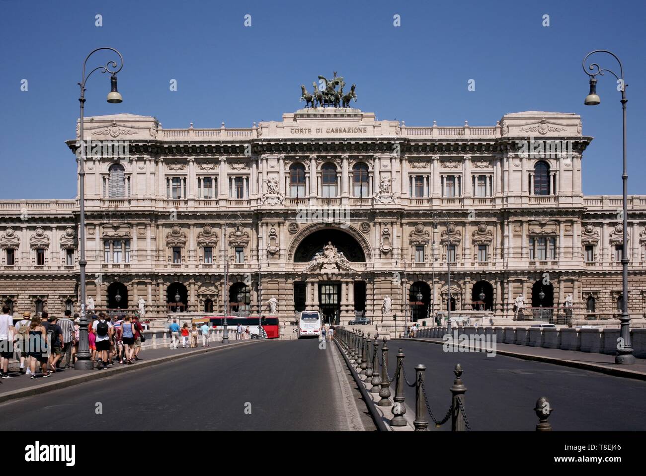 Palazzo Della Suprema Corte di Cassazione (supreme court ) Rome Italy Stock Photo