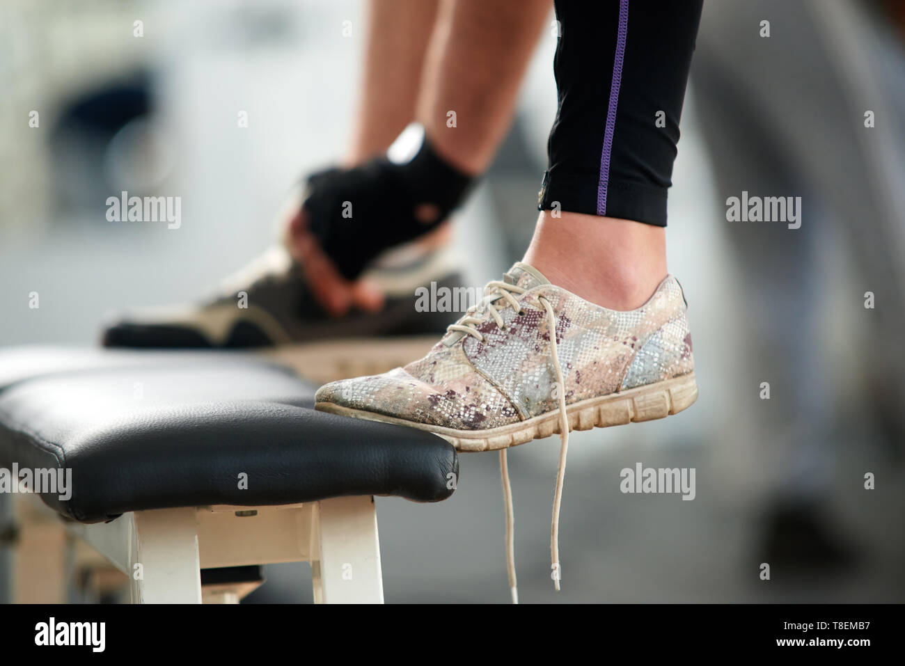 Untied shoelaces hires stock photography and images Alamy