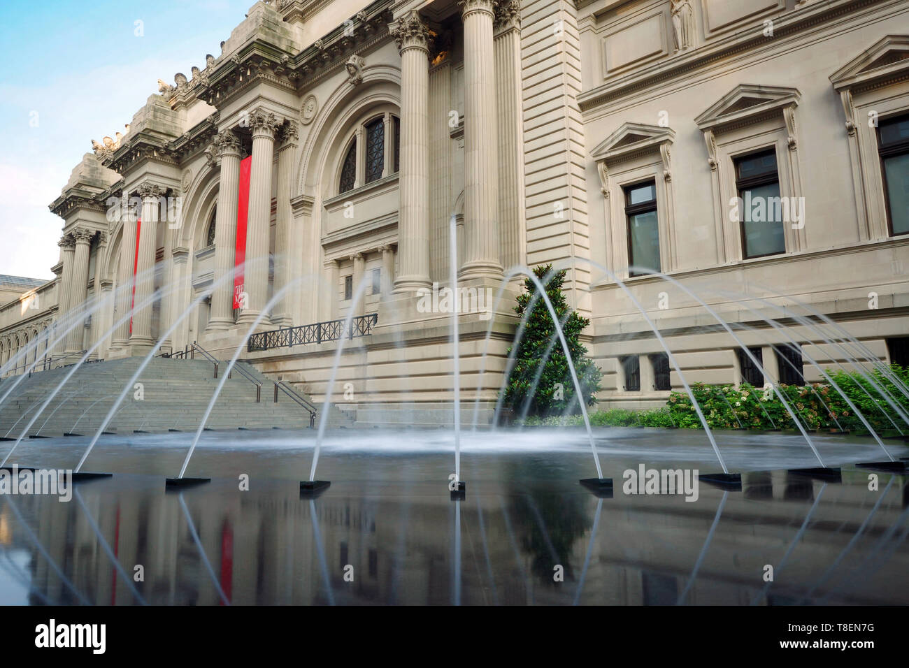 Fountains at the Met Stock Photo