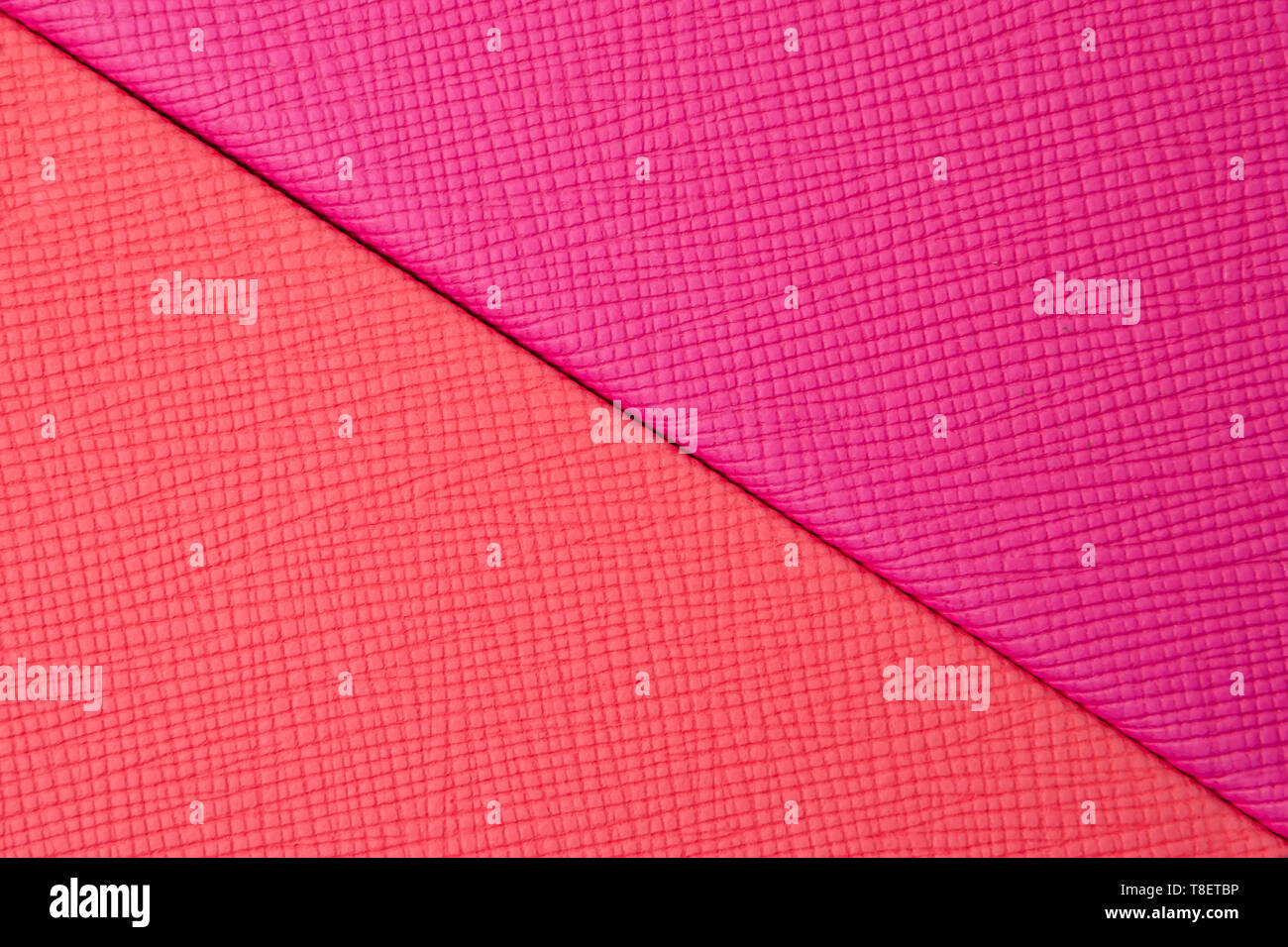 two-tone leather background. Stock Photo
