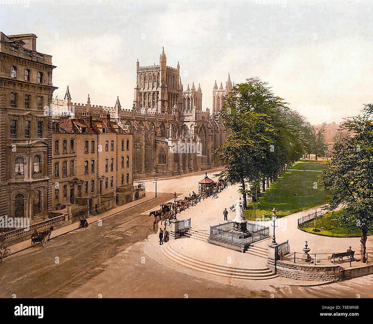 Bristol, England. Between 1890 & 1910 Stock Photo Alamy