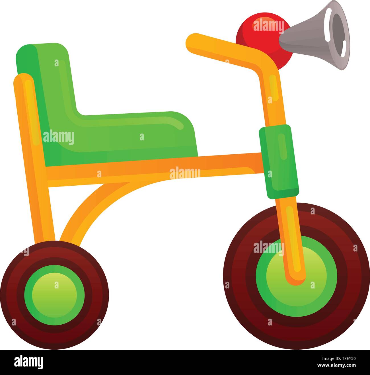 kids tricycle clipart