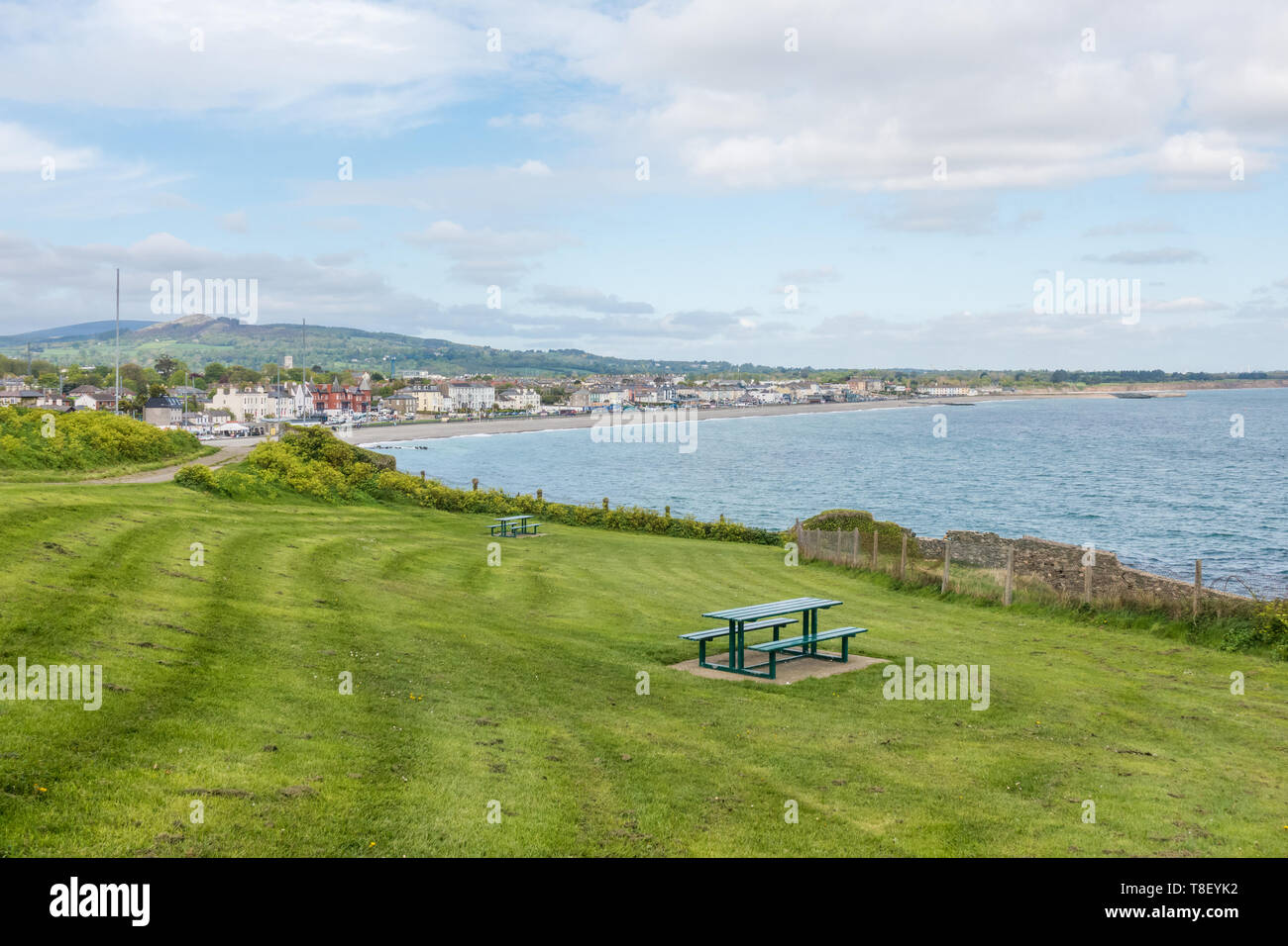 Picnic area in Ireland Stock Photo Alamy