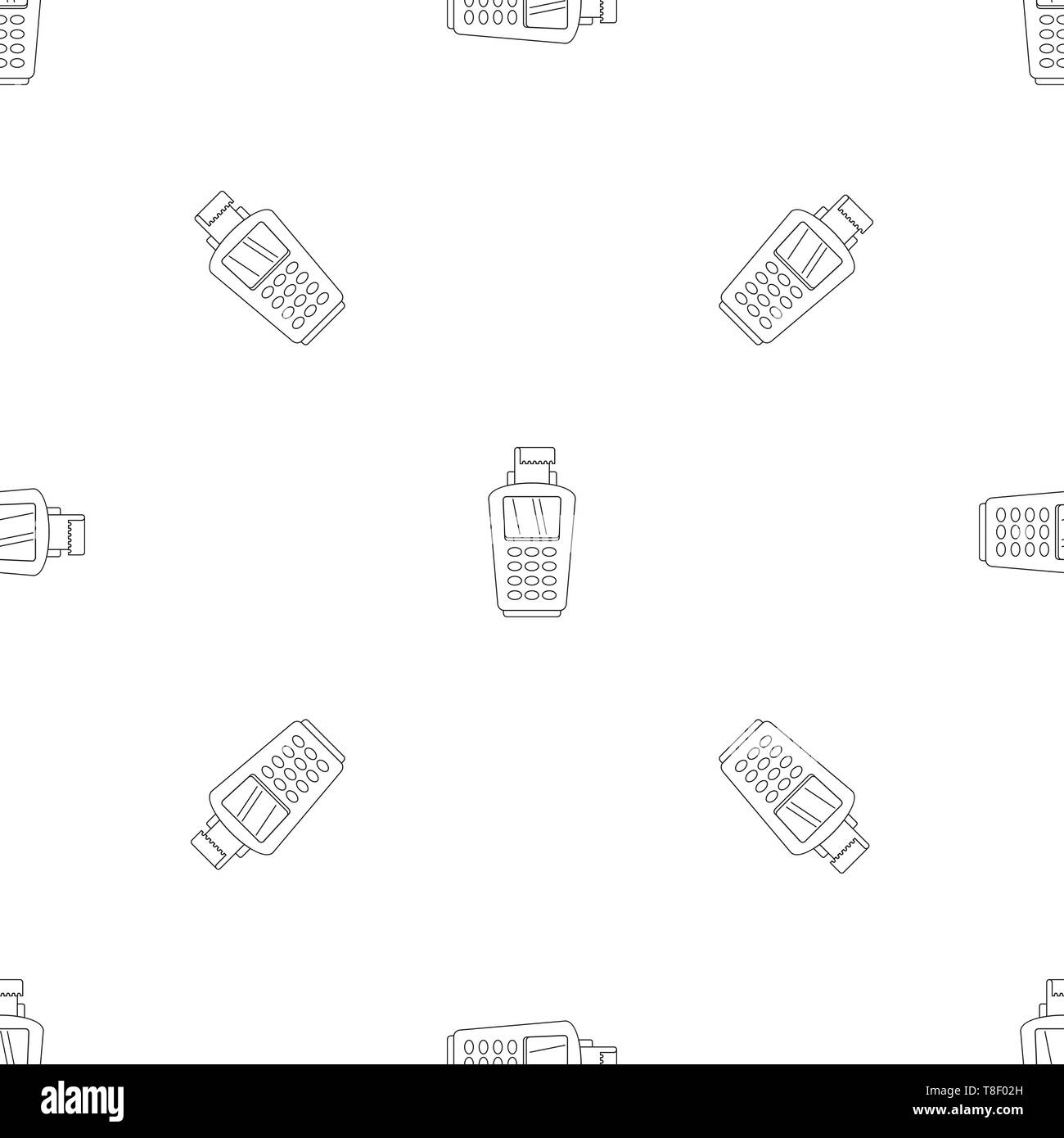 Pos Vector Pattern Pos circle Black and White Stock Photos & Images - Alamy