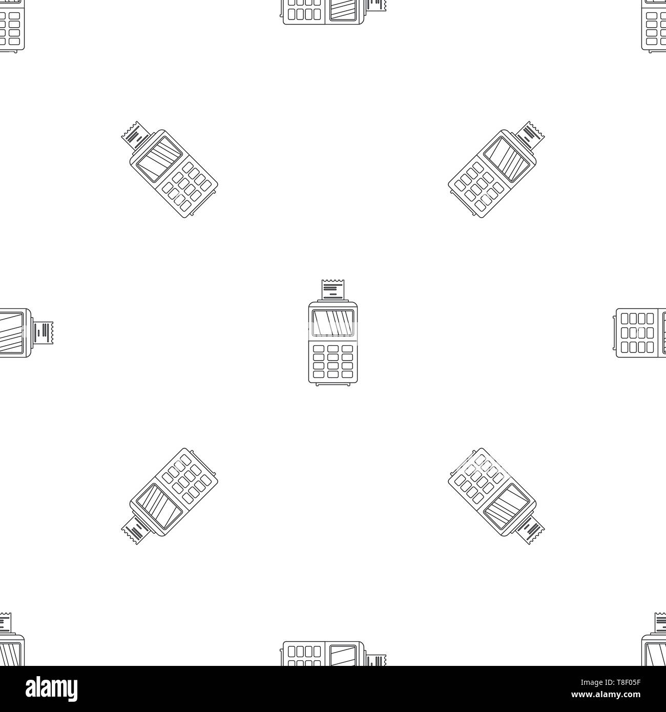 Patterned Payment Seamless mobile payment processing hi-res stock photography and images ...