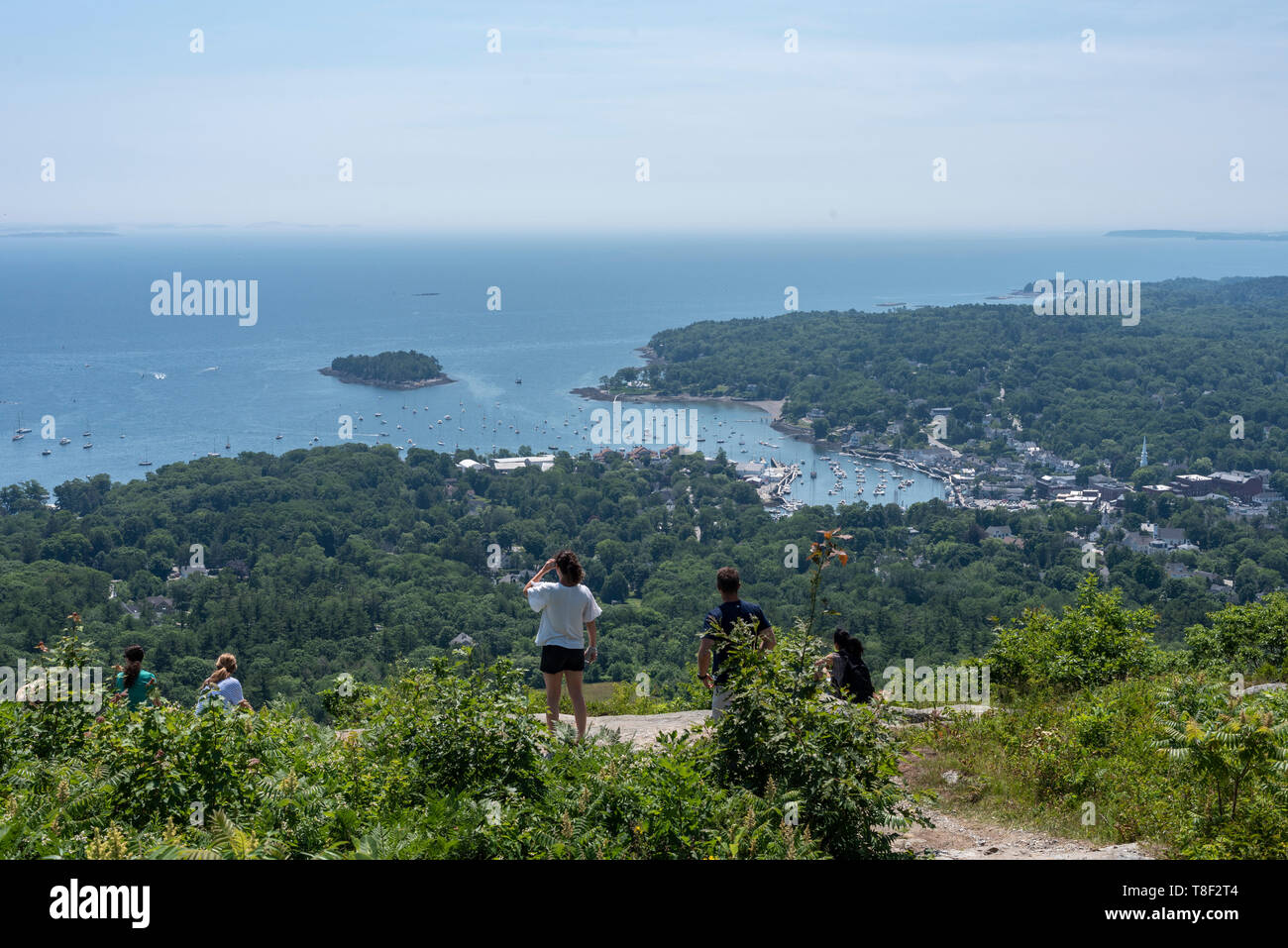 Camden Hills State Park, Camden, Maine USA 30 miles of scenic hiking