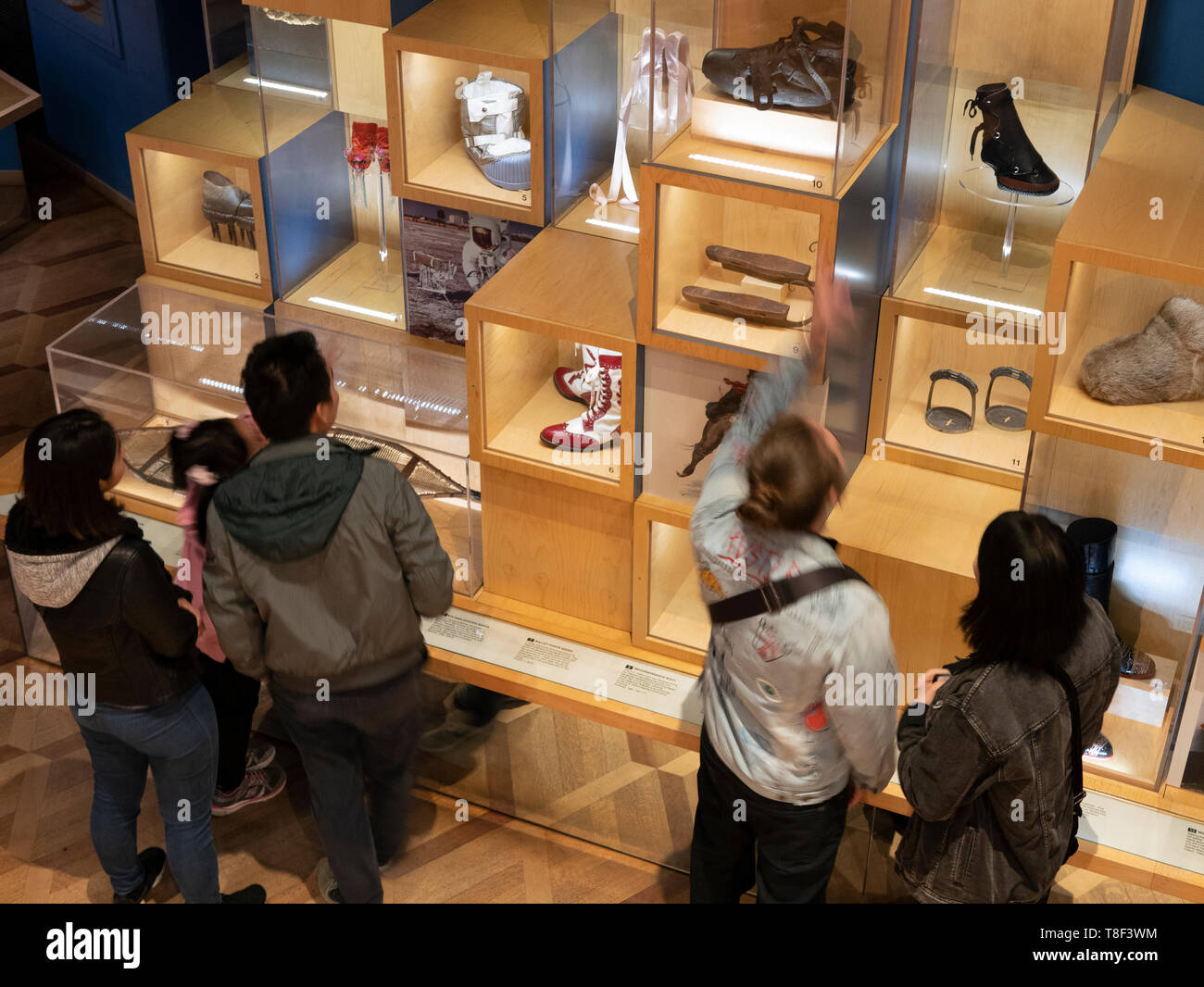 The Bata Shoe Museum is a footwear museum in Toronto, Ontario, Canada. Stock Photo