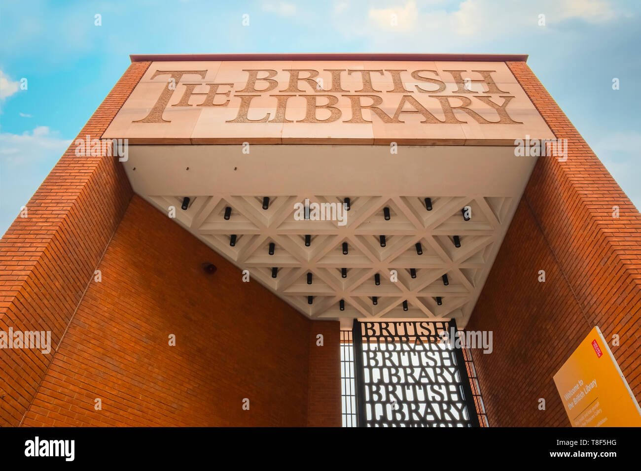 London, UK May 12 2018 The British Library is the UK's national