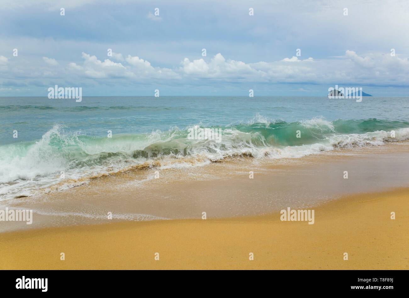 Brazil, Sao Paulo State, Litoral Norte, Boicucanga, the beach Stock Photo
