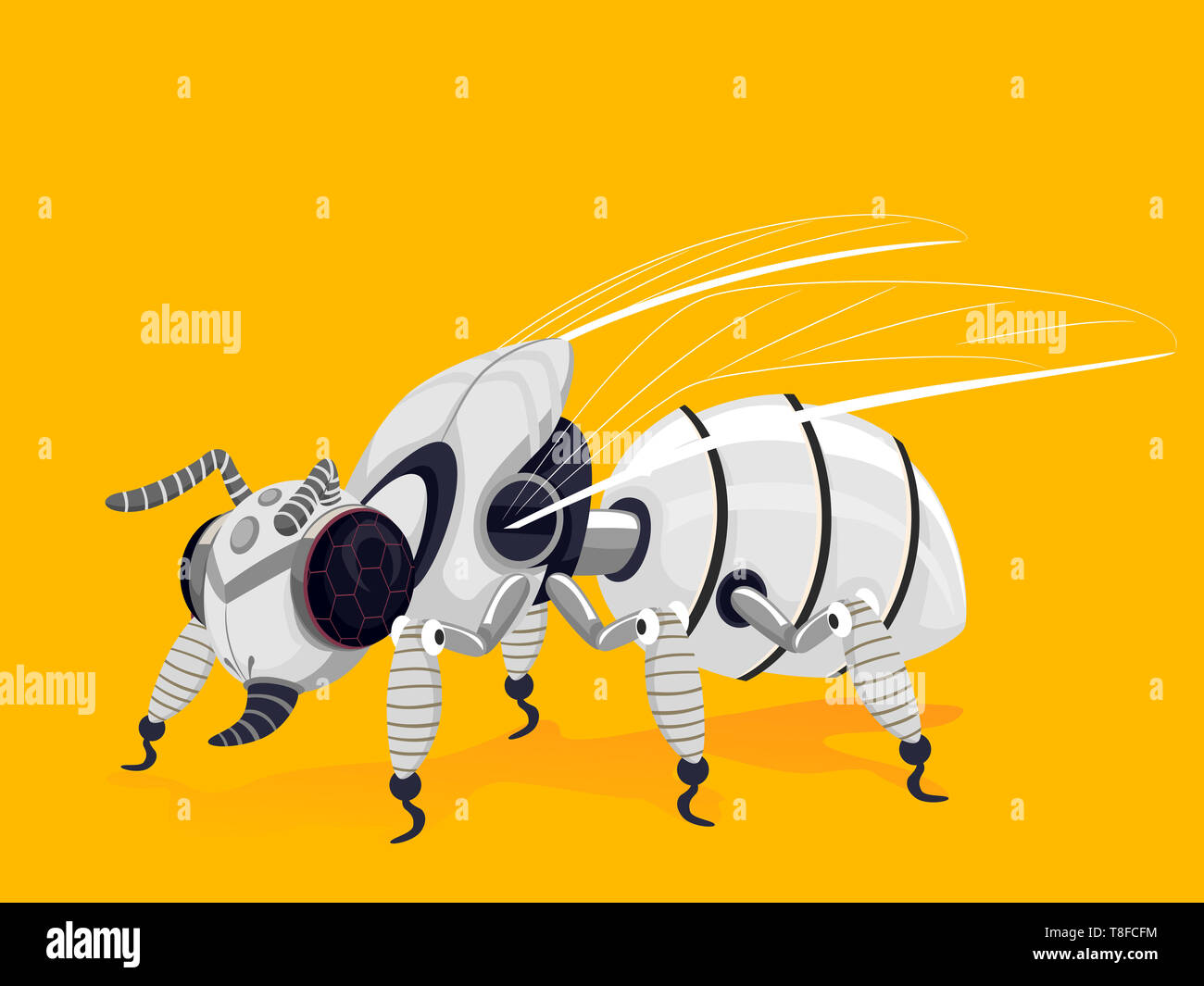 junk han Generalife Bee robot hi-res stock photography and images - Alamy